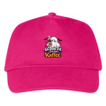 Ich spuke erst nach dem Kaffee - Kinder Basecap - Fuchsia - Vorne