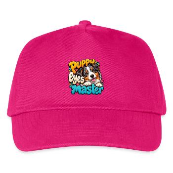 Australian Shepherd - Kinder Basecap - Fuchsia - Vorne