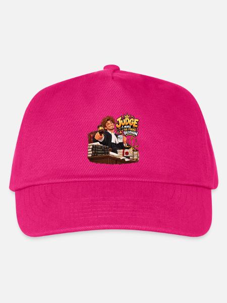 Beratender Richter: Endgültiges Urteil - Kinder Basecap - Fuchsia