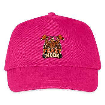 Festmodus-Turkey-Lifter - Kinder Basecap - Fuchsia - Vorne