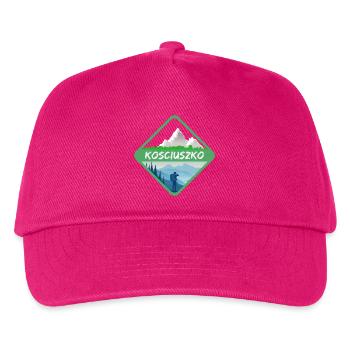 Geschenk für Kosciuszko - Kinder Basecap - Fuchsia - Vorne