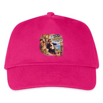 Humor Immobilienmietung Miete - Kinder Basecap - Fuchsia - Vorne