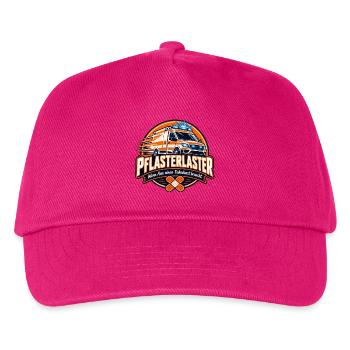 PflasterLaster Rettungsservice Logo - Kinder Basecap - Fuchsia - Vorne