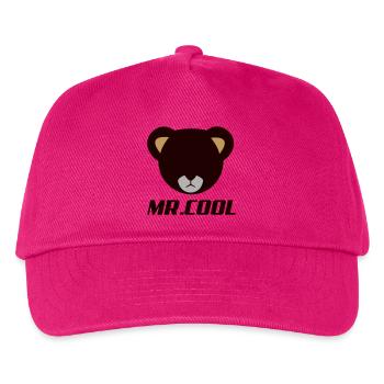Bärenkopf Logo MR Lodol - Kinder Basecap - Fuchsia - Vorne