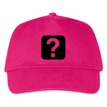 Hilfe - Help - Kinder Basecap - Fuchsia - Vorne