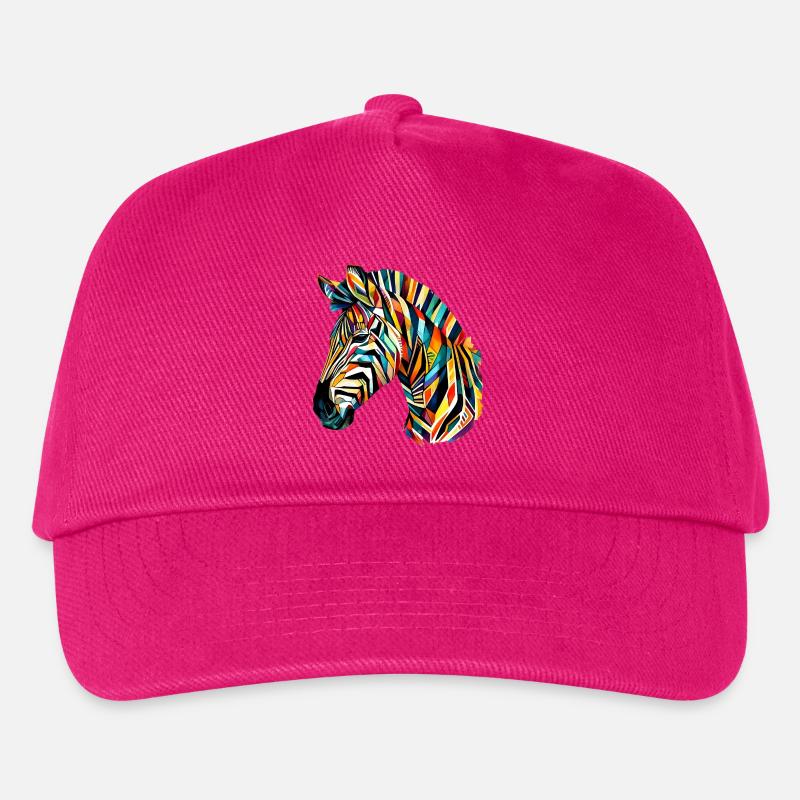 Zebra - Kinder Basecap - Fuchsia