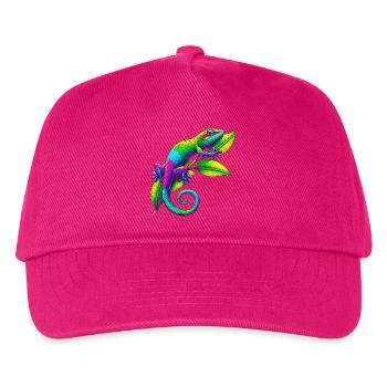 Gecko - Kids’ Baseball Cap - fuchsia - Front