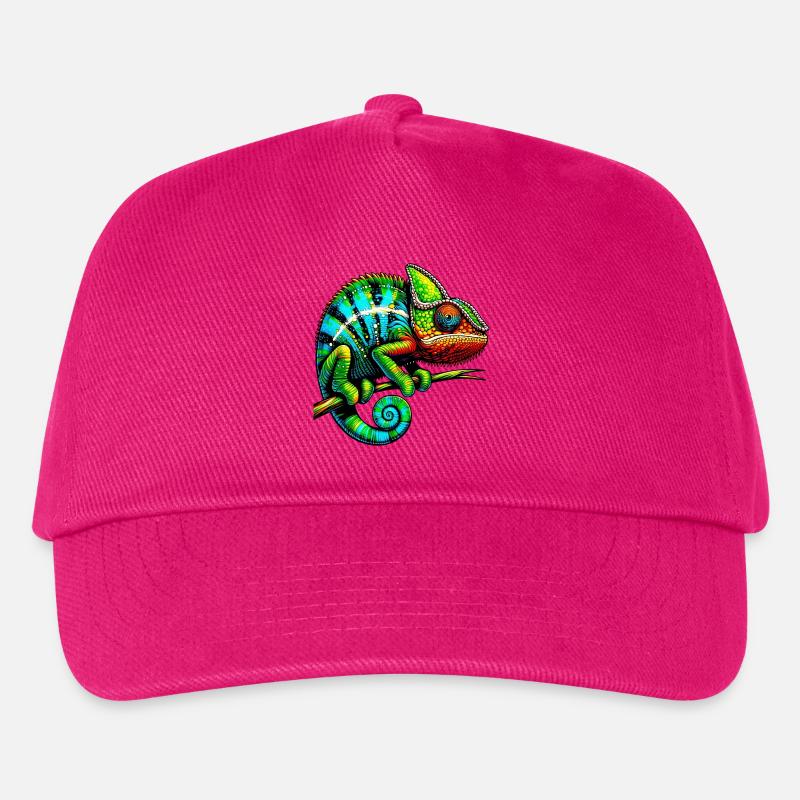 Chamäleon - Kinder Basecap - Fuchsia