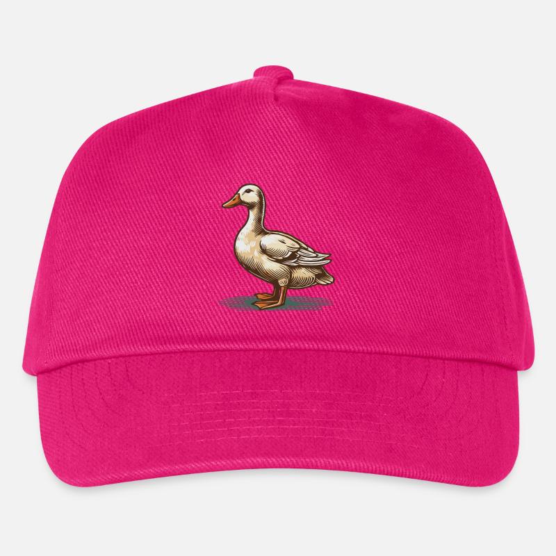 Ente - Kinder Basecap - Fuchsia