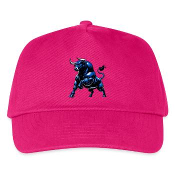 Bull - Kids’ Baseball Cap - fuchsia - Front
