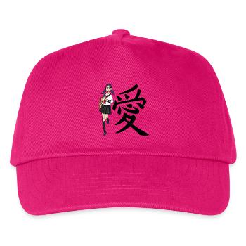Japanese - Kids’ Baseball Cap - fuchsia - Front