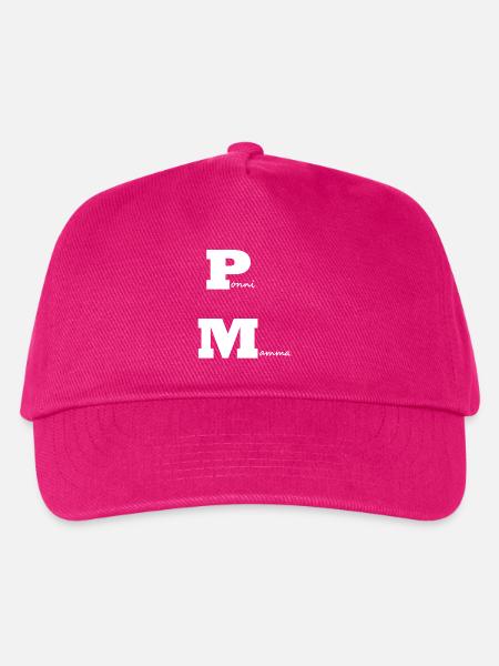 PonyMama weiß - Kinder Basecap - Fuchsia