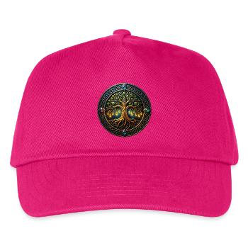 Fantasiebaum des Lichts - Kinder Basecap - Fuchsia - Vorne