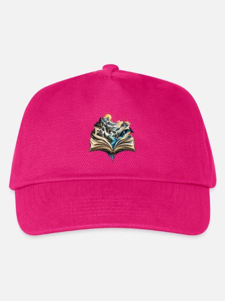 Buch - Kinder Basecap - Fuchsia