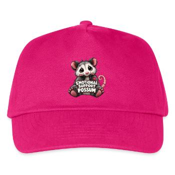 Emotional Support Possum - Kinder Basecap - Fuchsia - Vorne