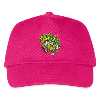 Cooler Salat - Kinder Basecap - Fuchsia - Vorne