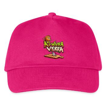 Kiwi vra verra humorfrucht - Kinder Basecap - Fuchsia - Vorne