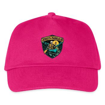 Jenseits-Paddelclub - Kinder Basecap - Fuchsia - Vorne