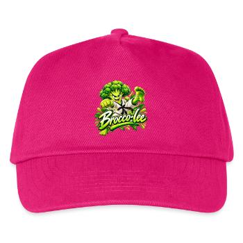 Brocco-Lee Karate Kraft - Kinder Basecap - Fuchsia - Vorne