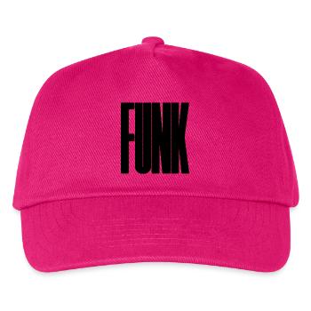 Bold Funk Music Logo - Kinder Basecap - Fuchsia - Vorne