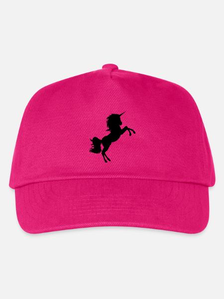 Wildes Einhorn - Kinder Basecap - Fuchsia