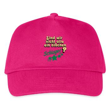 Schlager Party , Schlager Musik , Schlager Spaß - Kinder Basecap - Fuchsia - Vorne