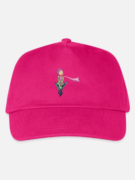 Träumerisches Mädchen - Kinder Basecap - Fuchsia