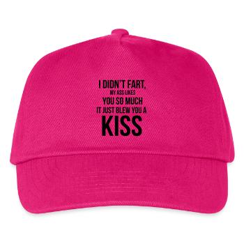 Fart - Kids’ Baseball Cap - fuchsia - Front