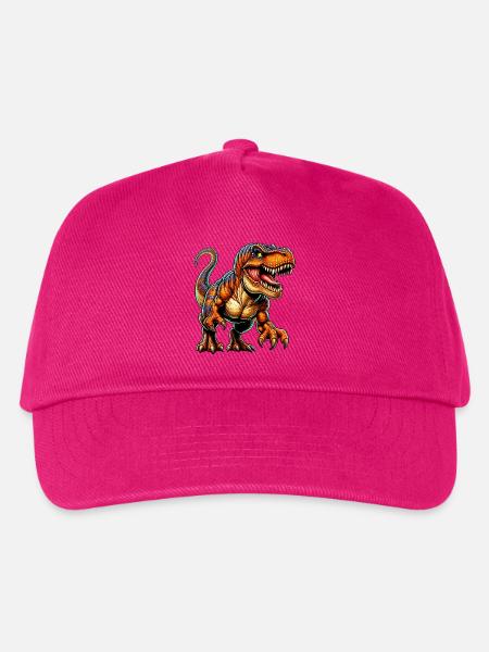 Dinosaurier - Kinder Basecap - Fuchsia