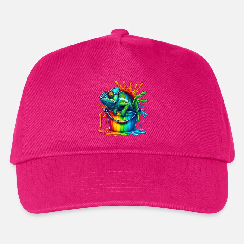 Chamäleon - Kinder Basecap - Fuchsia