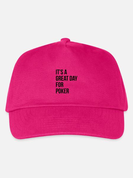 Poker Poker Poker - Kinder Basecap - Fuchsia