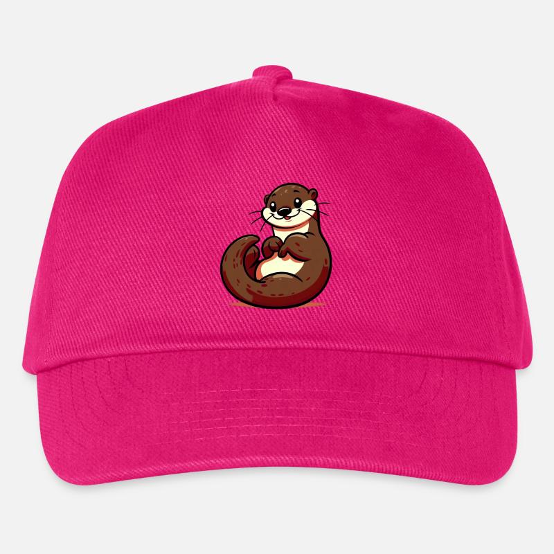 Otter - Kinder Basecap - Fuchsia