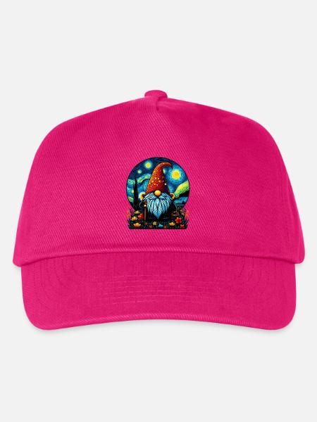 Gnom - Kinder Basecap - Fuchsia