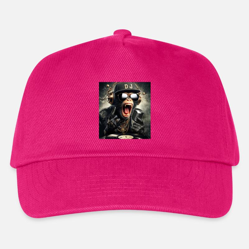 DJ Affe - Kinder Basecap - Fuchsia
