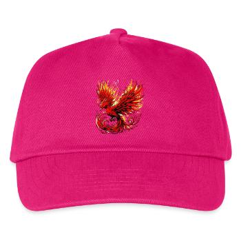 Red Phoenix - Kids’ Baseball Cap - fuchsia - Front
