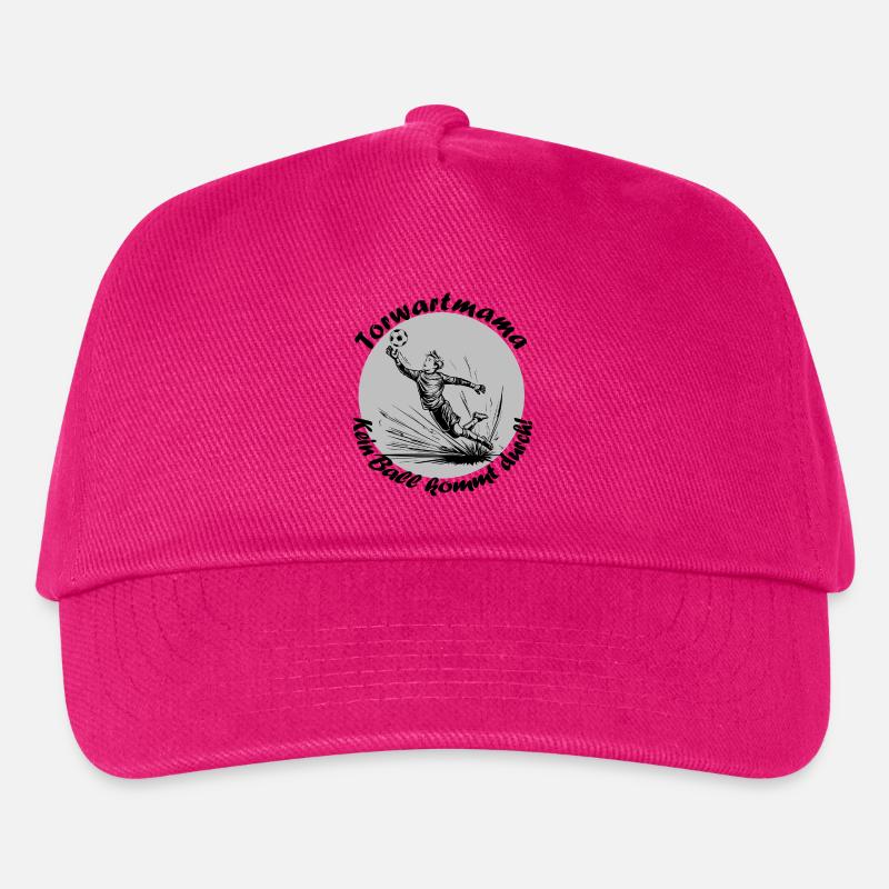 Torwart Mama - Kinder Basecap - Fuchsia