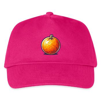 Pop Art Tangerine - Kinder Basecap - Fuchsia - Vorne