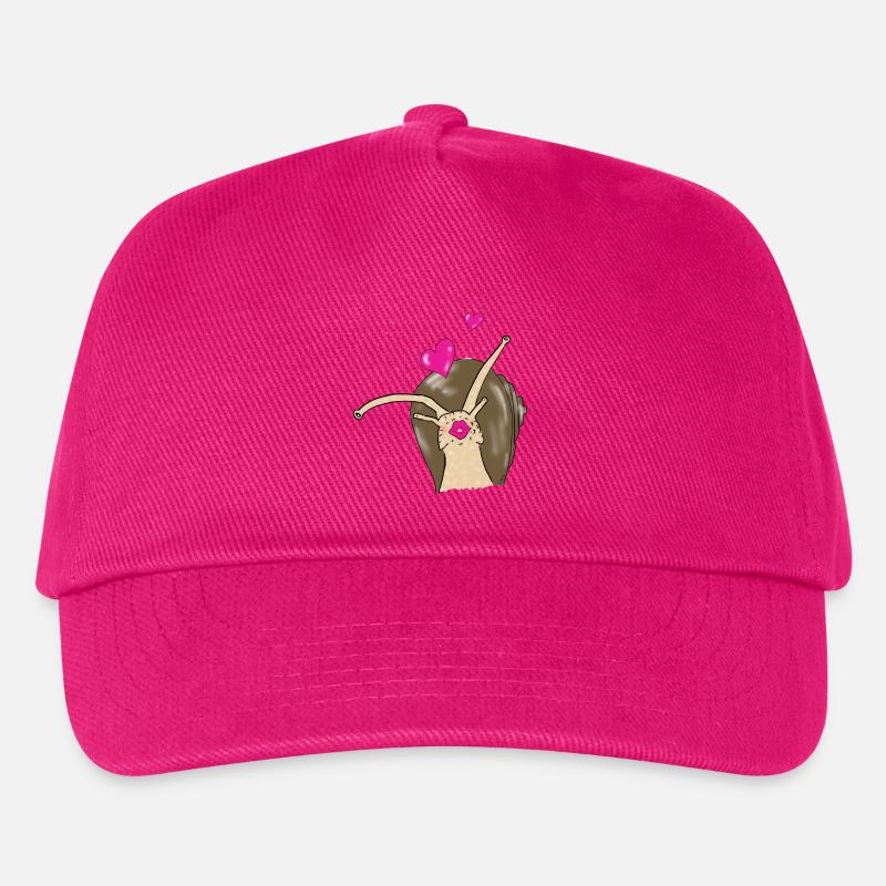 Schnecke - Kinder Basecap - Fuchsia
