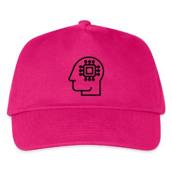 Ai, Artificial Intelligence, AI Technology - Kids’ Baseball Cap - fuchsia - Front