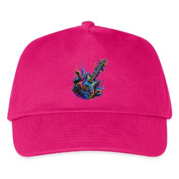 Echos in Farbe - Kinder Basecap - Fuchsia - Vorne