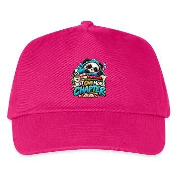 Sleepy Panda und ergänzendes Kapitel - Kinder Basecap - Fuchsia - Vorne