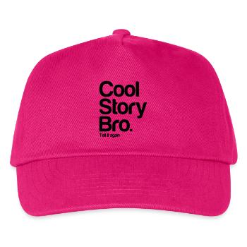 coolstorybro - Kids’ Baseball Cap - fuchsia - Front