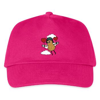 Erdnuss Kinder Fantasy Fliegen Kleinkind Pilot - Kinder Basecap - Fuchsia - Vorne