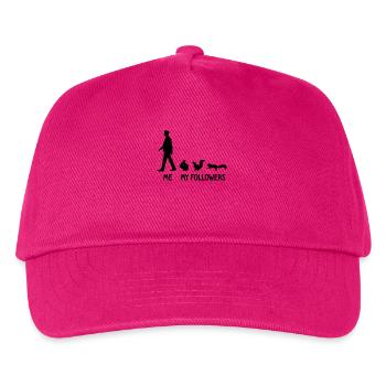 I Mes Followers Écureuils Amoureux Rongeurs - Casquette de baseball Enfant - fuchsia - Devant