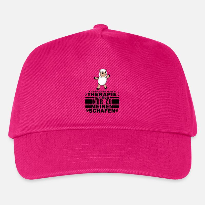 Schafe Schaf Schafzüchter Geschenk - Kinder Basecap - Fuchsia