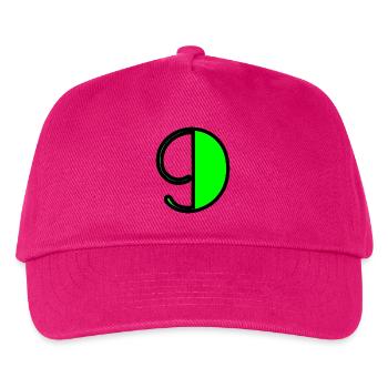 9. 9 YEARS. 9th ANNIVERSARY. BIRTHDAY 9 YEARS. 9 - Kids’ Baseball Cap - fuchsia - Front