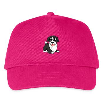 Border Collie Dog Breed Dog Dogs - Kids’ Baseball Cap - fuchsia - Front