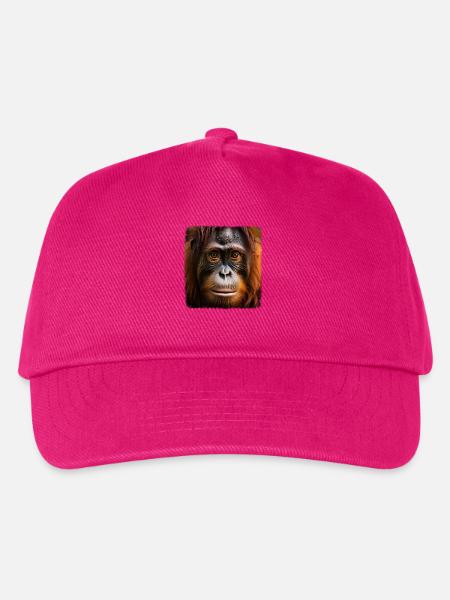 Orang Utans realistic Orang Utan - Kinder Basecap - Fuchsia