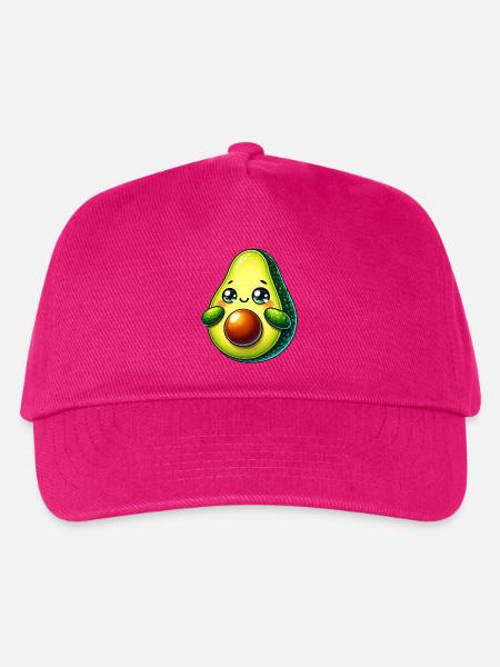 Avocado - Kinder Basecap - Fuchsia