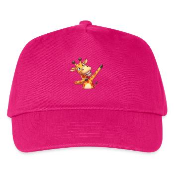 Cool Giraffe Dabbing Dab Dance - Kids’ Baseball Cap - fuchsia - Front